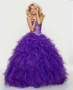 light purple princess wedding dresses