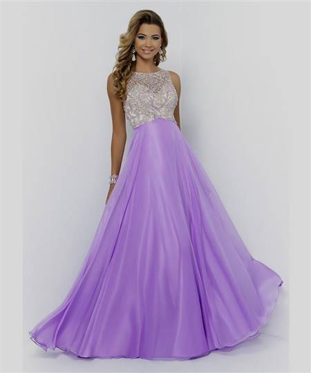 light purple prom dress