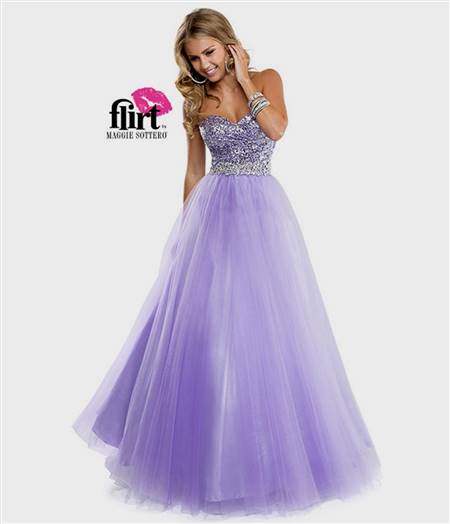 lilac prom dress