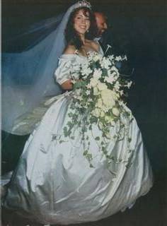 mariah carey wedding dress