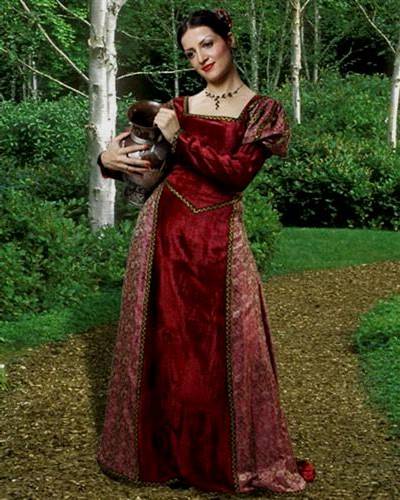 medieval wedding dresses with corsets