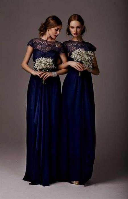 midnight blue bridesmaid dresses