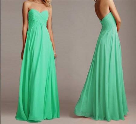 mint green prom dresses
