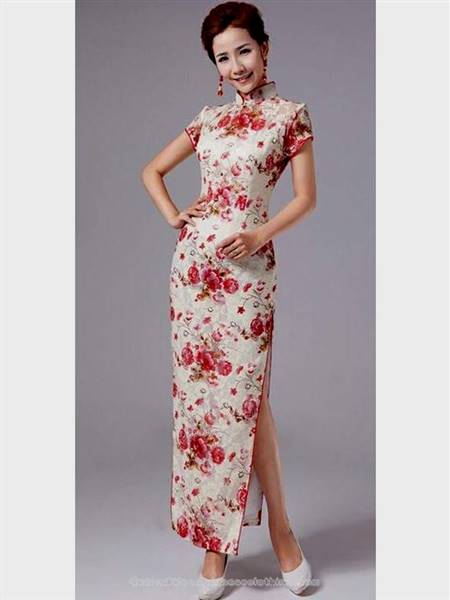 modern chinese white wedding dress