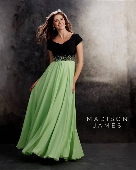 modest bridesmaid dresses green
