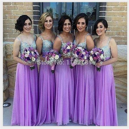 modest purple bridesmaid dress