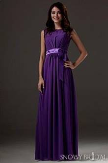 modest purple bridesmaid dresses