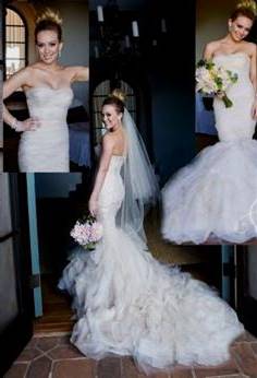 most beautiful wedding dresses celebrity