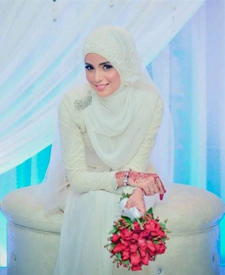 muslim wedding dress with niqab
