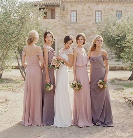 neutral bridesmaid dresses