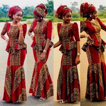 nigerian traditional wedding dresses designs