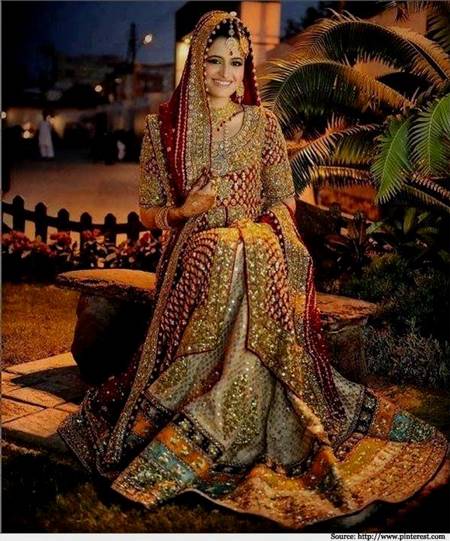north indian muslim wedding dresses