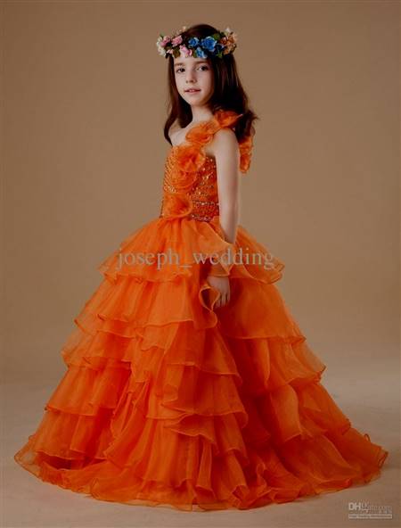 orange gown red carpet