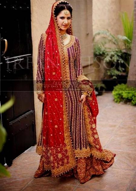 pakistani bridal dresses red