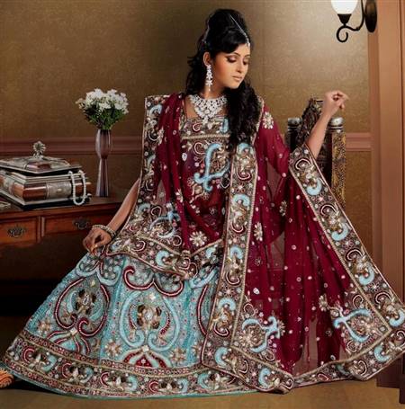 pakistani bridal dresses red