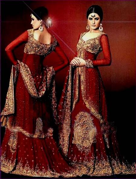 pakistani bridal mehndi dresses