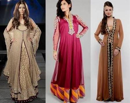 pakistani party dresses for teenagers with sleeves
