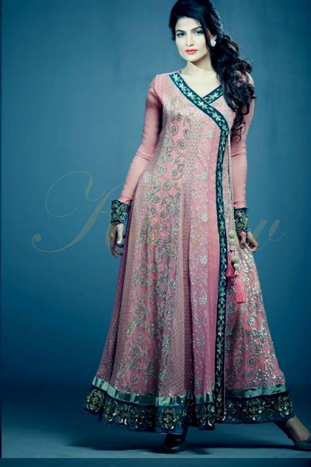 pakistani party dresses for teenagers with sleeves