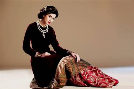 pakistani velvet fancy dresses