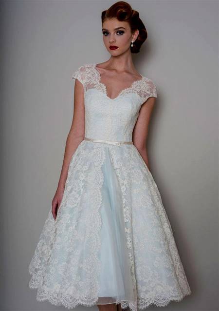 pale blue wedding gown