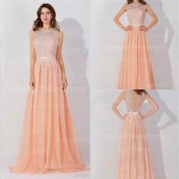peach lace bridesmaid dresses