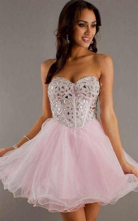 pink and gold dress prom dress