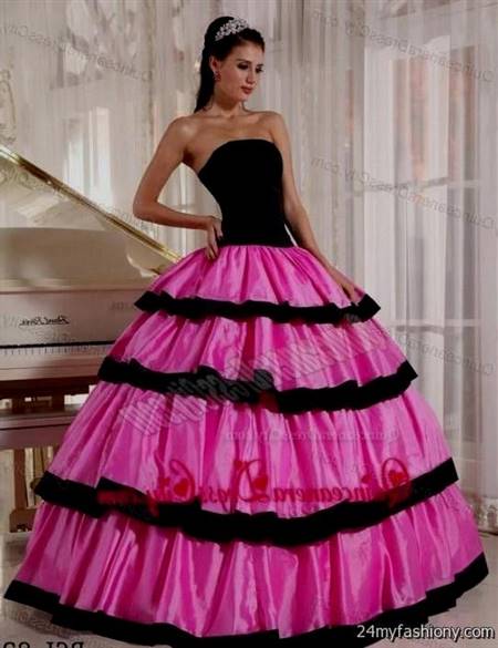 pink ball gowns prom