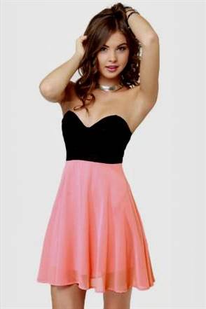 pink casual dresses for juniors