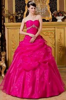 pink gown for prom