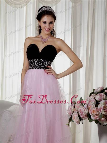 pink gowns for prom