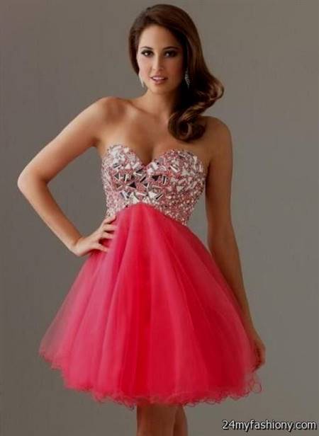 pink homecoming dresses