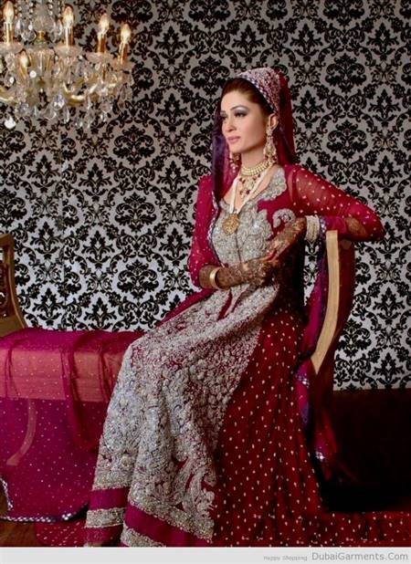 pink pakistani bridal dresses
