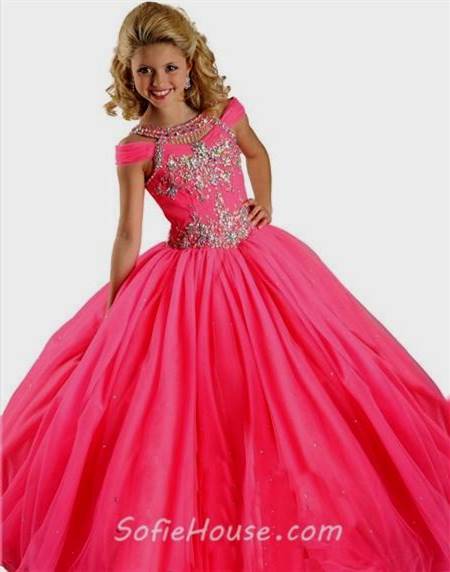pink party dress for girls