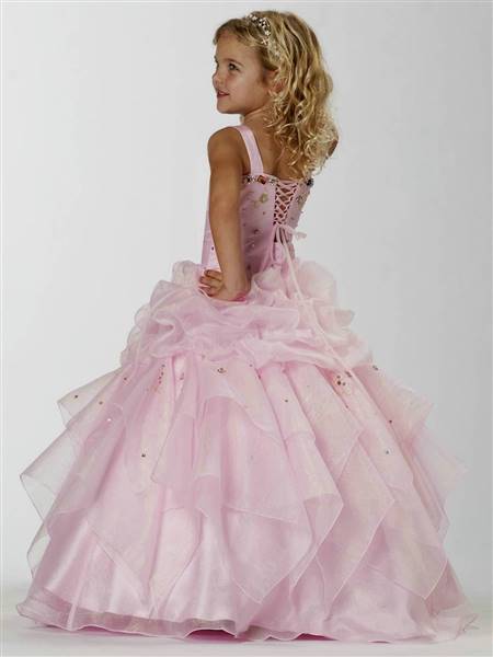 pink party dress for girls