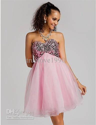 pink party dresses for juniors