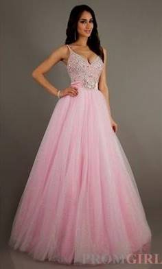pink princess dresses for prom