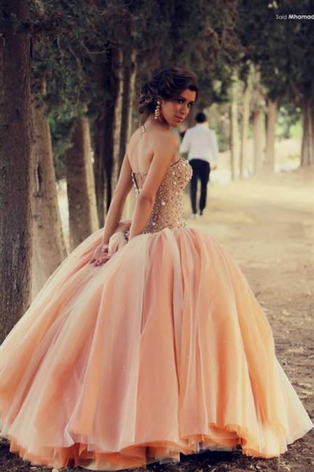 pink wedding ball gowns