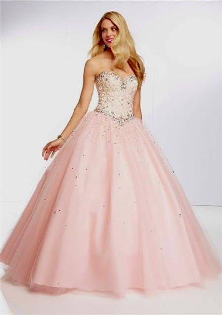 pink wedding ball gowns