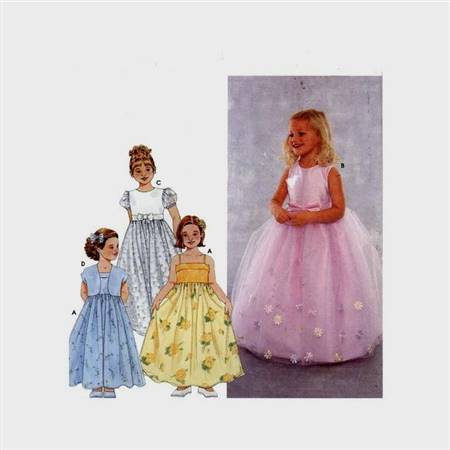 princess dress pattern for girls