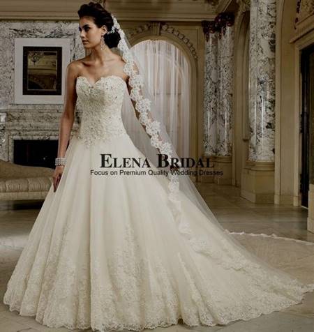 princess lace ball gown wedding dresses