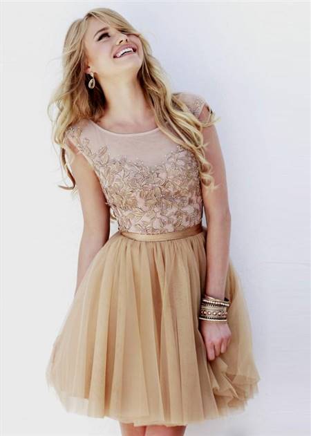 prom cocktail dresses with sleeves