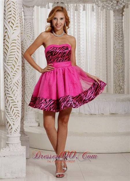 prom dresses pink and black