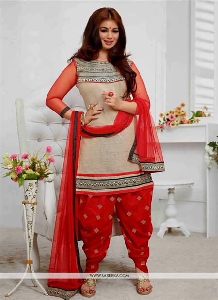 punjabi dress patterns for cotton dresses for girls