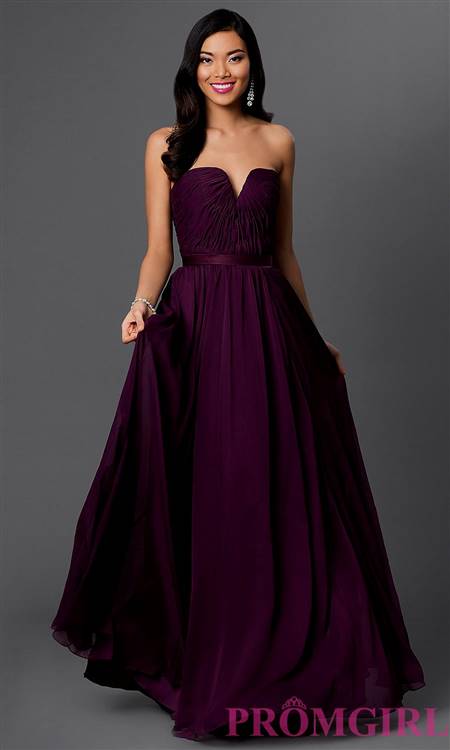 purple ball gown dresses