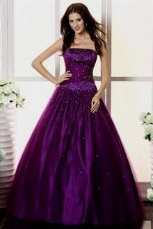 purple ball gowns