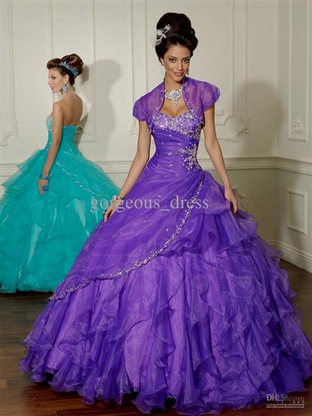 purple beautiful dresses for prom