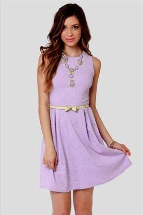 purple cocktail dress with sleeves