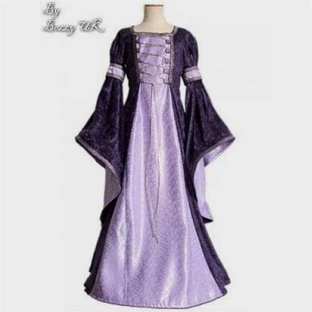 purple medieval dress