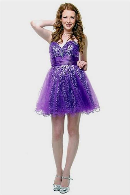 purple party dresses for juniors