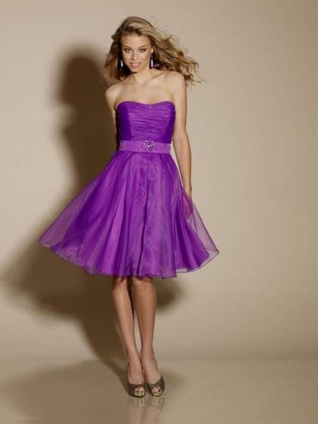 purple spring dresses